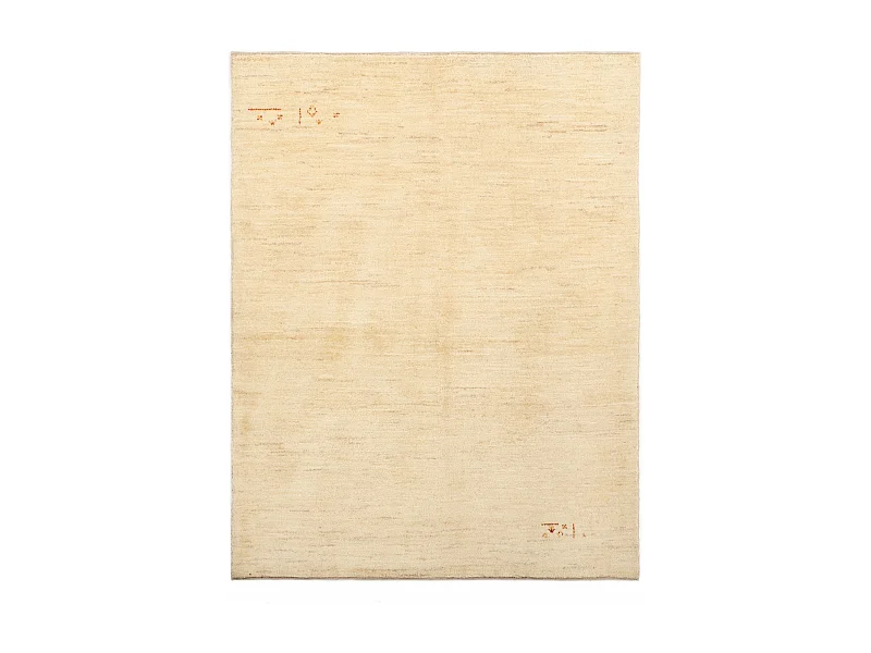 Tappeto in lana 149x193 beige Gabbeh Shouli
