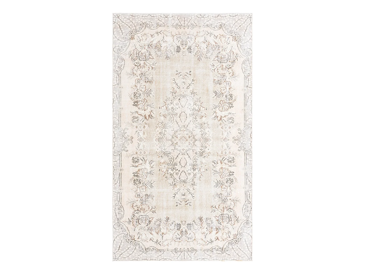 Tapis de laine 168x297 beige Ultra Vintage