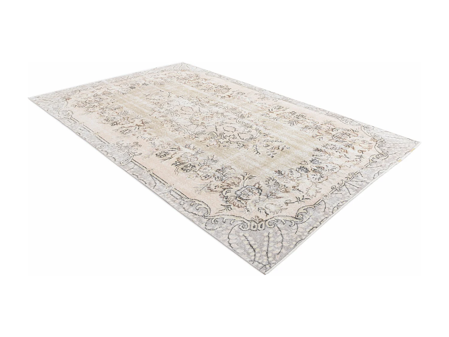 Tapis de laine 168x297 beige Ultra Vintage