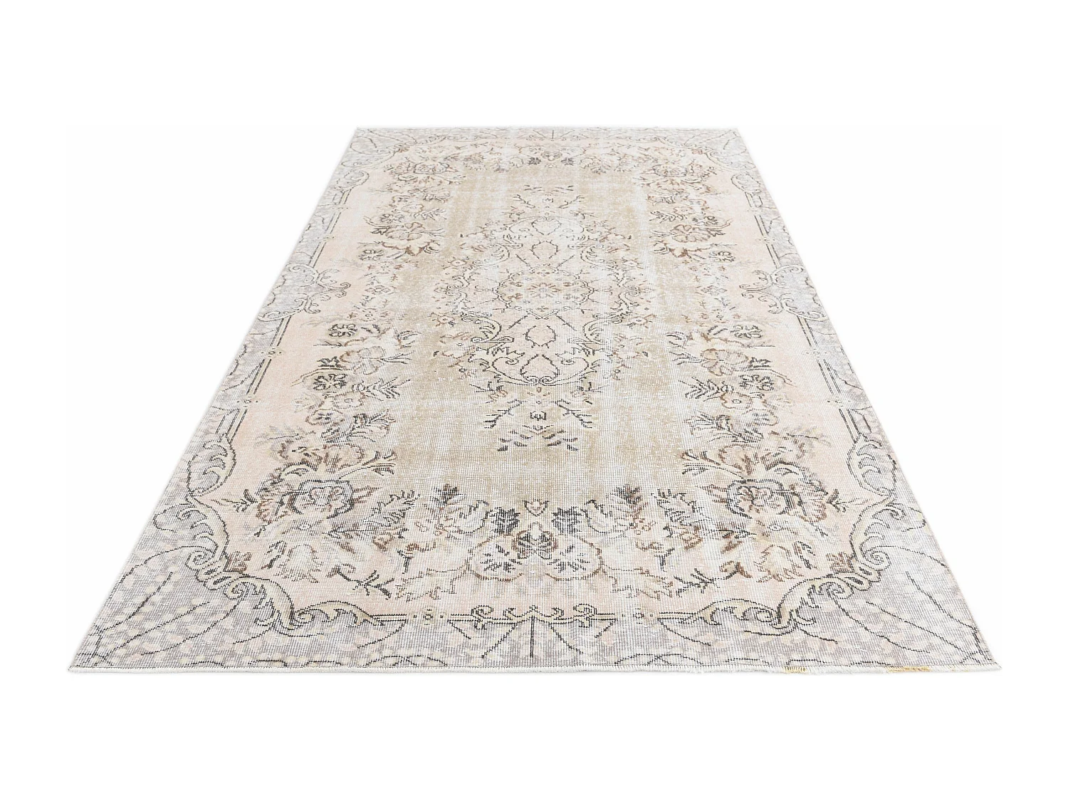Tapis de laine 168x297 beige Ultra Vintage