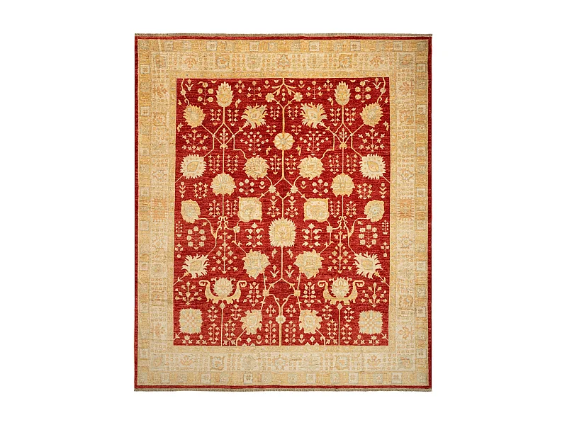 Wollteppich 250x293 Rot Kaizar