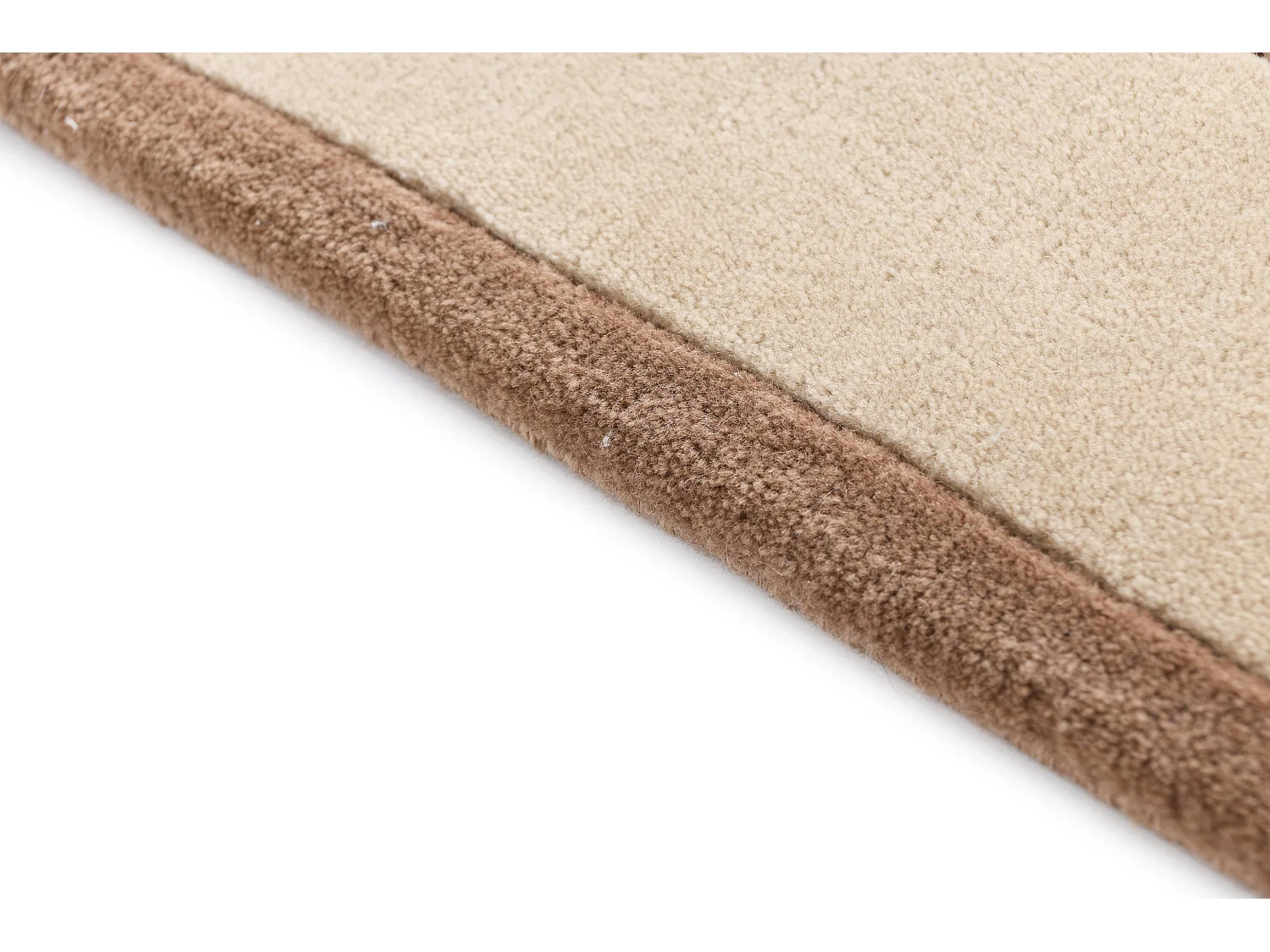 Tapis de couloir en laine 84x302 brun Darya