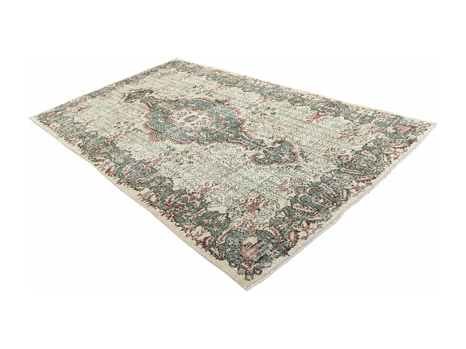 Tapis de laine 170x287 beige Ultra Vintage