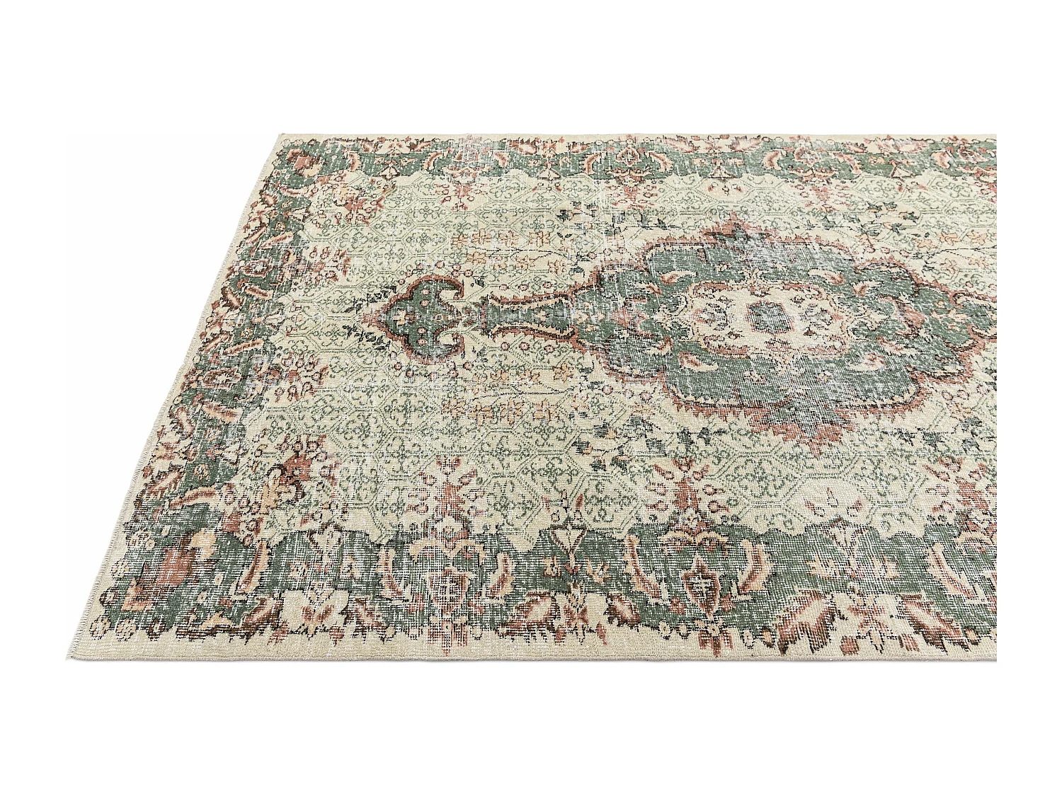 Tapis de laine 170x287 beige Ultra Vintage