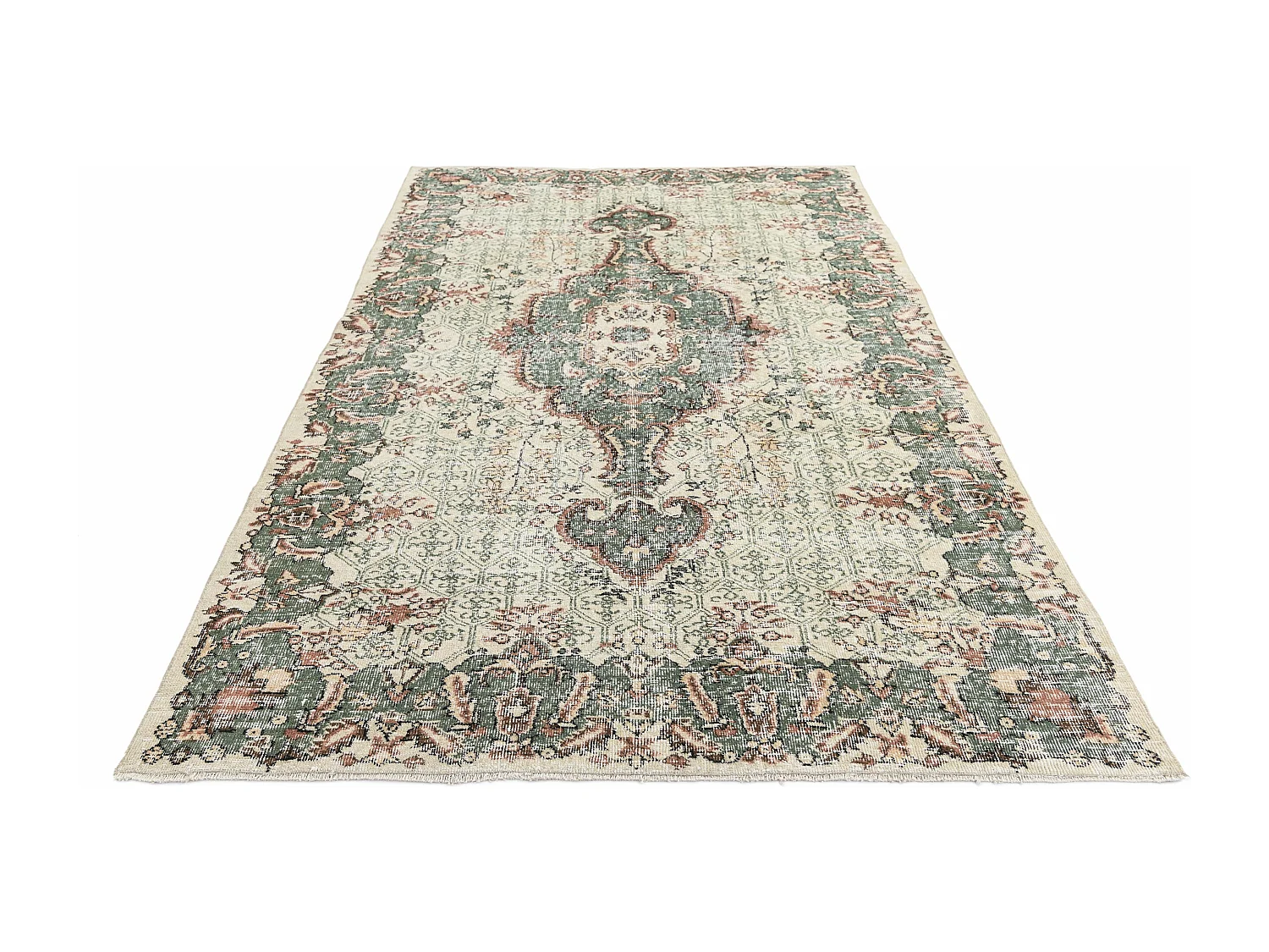 Tapis de laine 170x287 beige Ultra Vintage