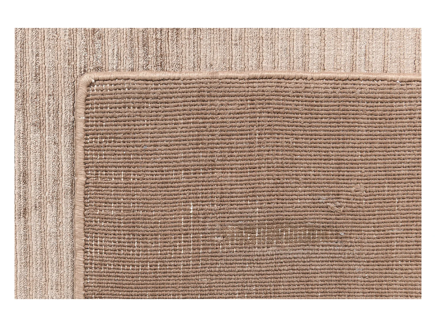 Tapis de couloir en laine 81x203 brun Darya
