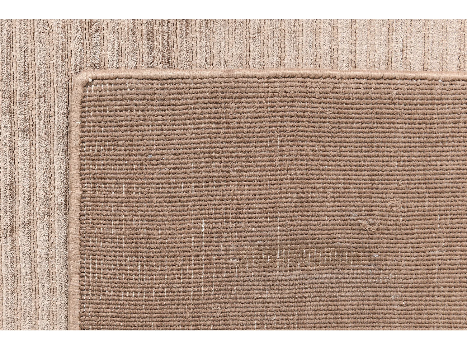 Tapis de couloir en laine 81x203 brun Darya