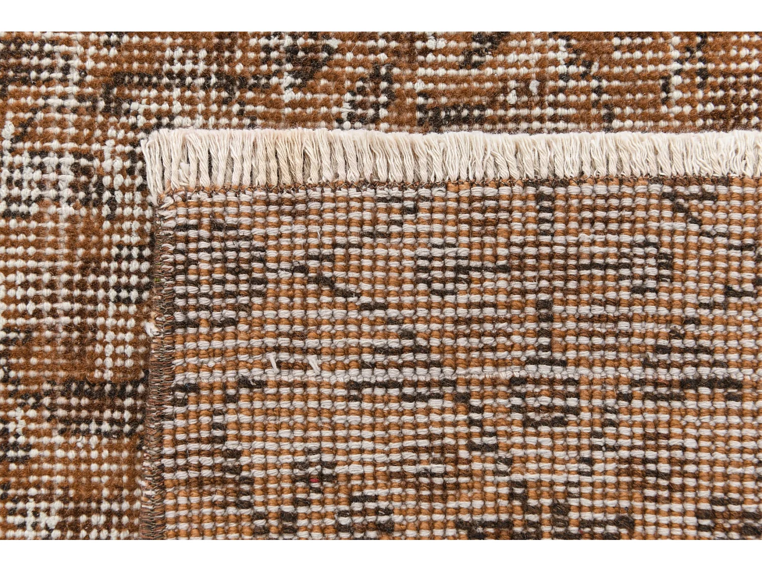 Tapis de laine 152x272 brun Ultra Vintage