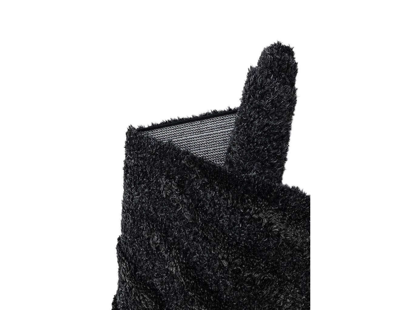 Tapis shaggy 160x245 noir Thun Avis