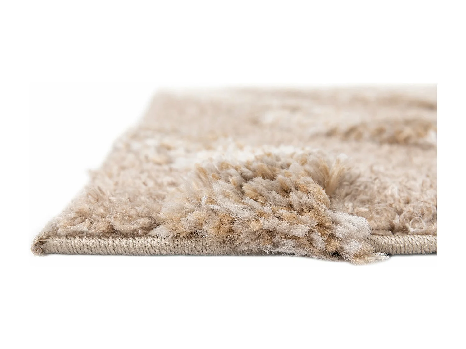 Tapis shaggy 160x245 brun Thun Tribus