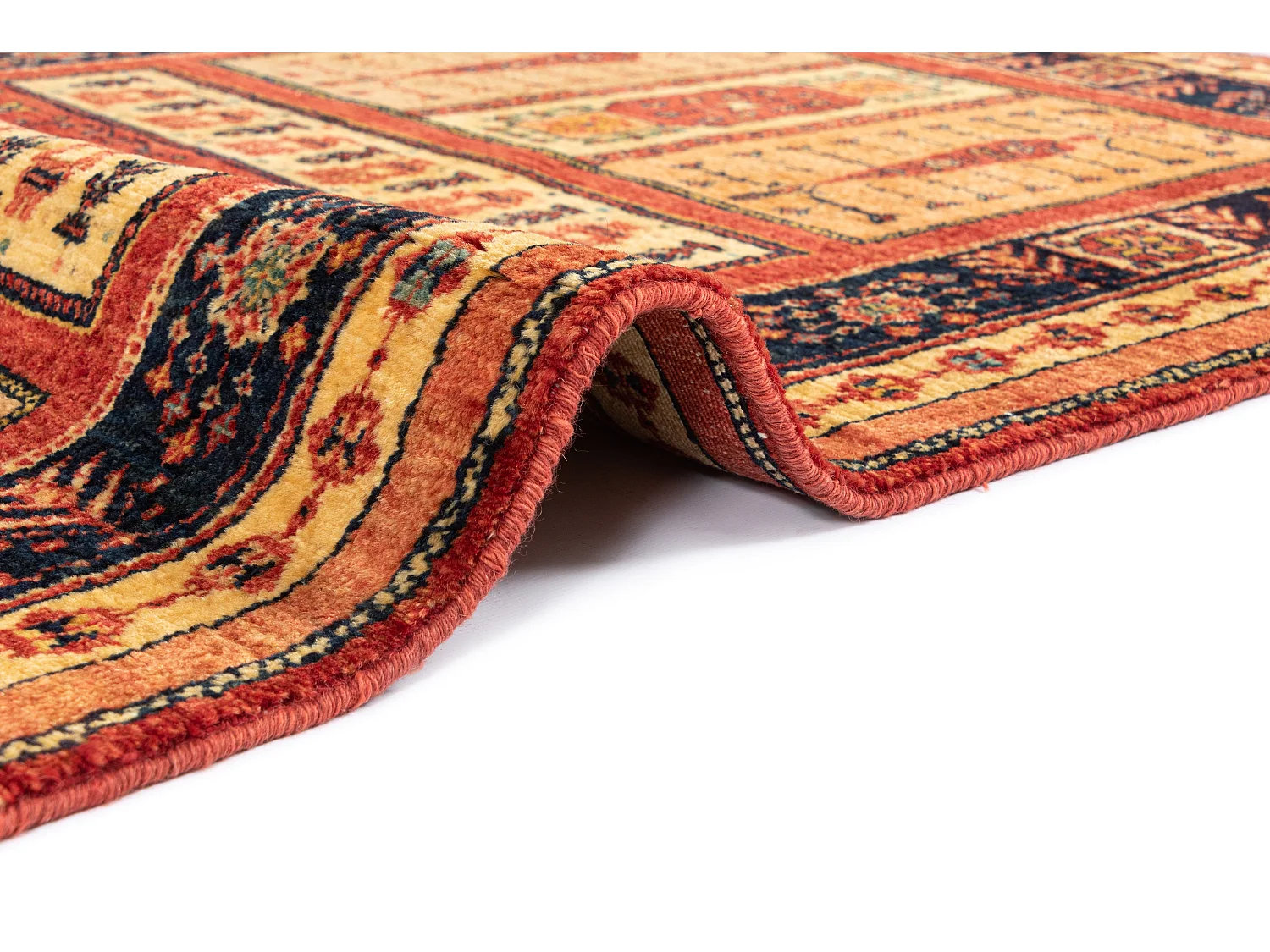 Woltapijt 171x112 Bruin Kashkuli