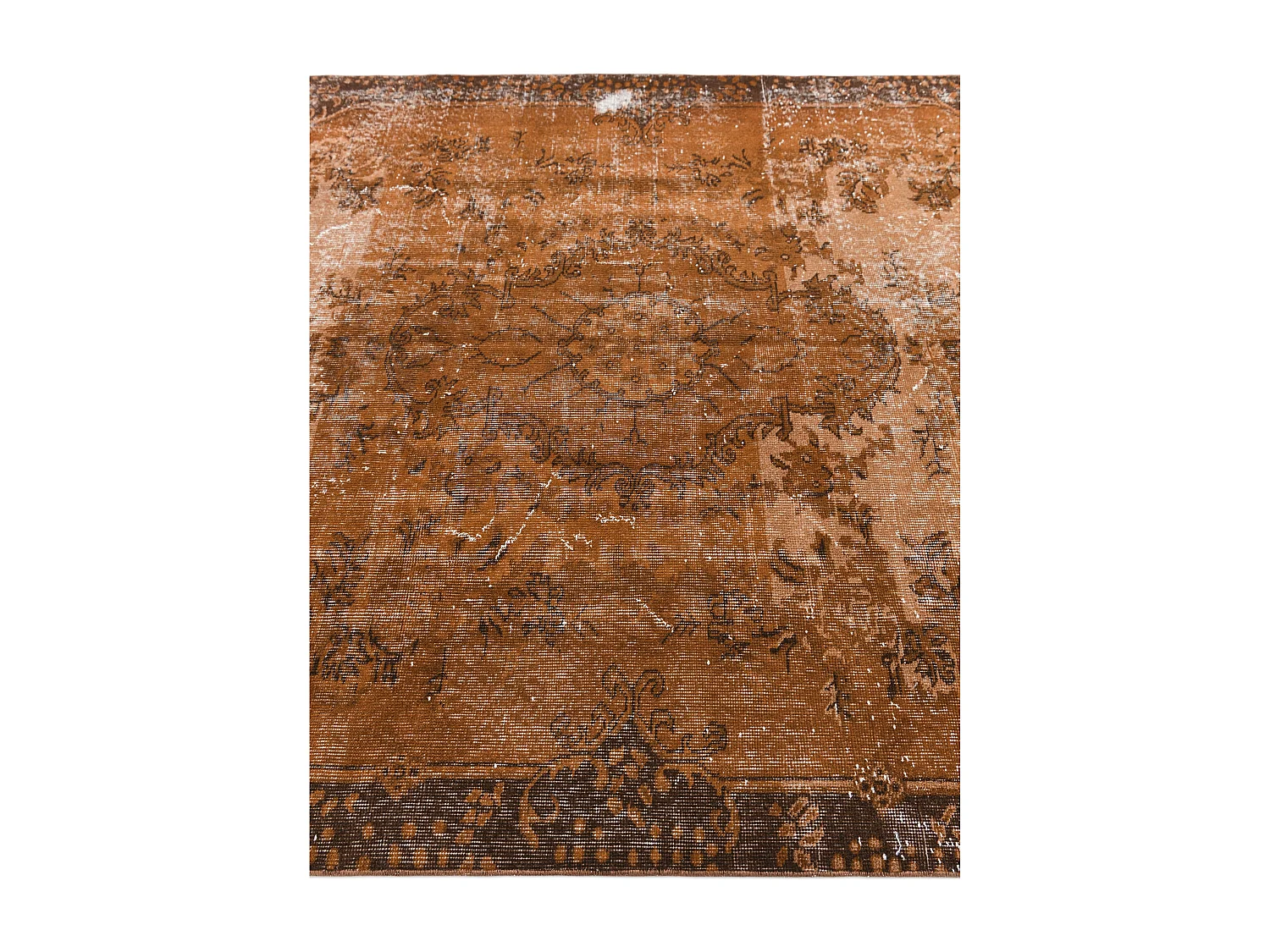 Tappeto in lana 170x264 marrone Ultra Vintage