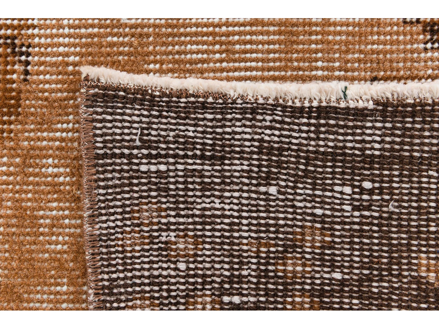 Tappeto in lana 170x264 marrone Ultra Vintage