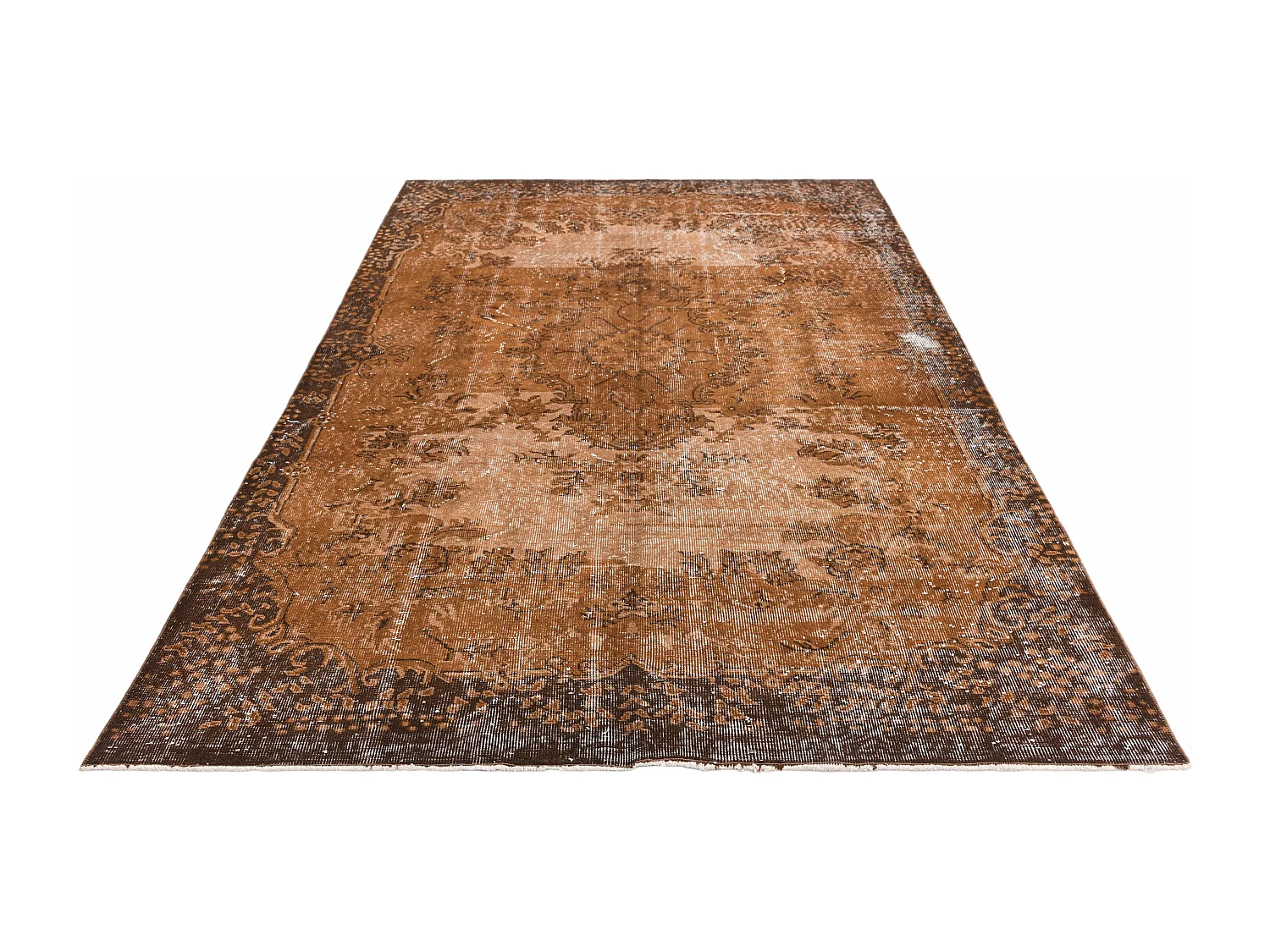 Tapis de laine 170x264 brun Ultra Vintage