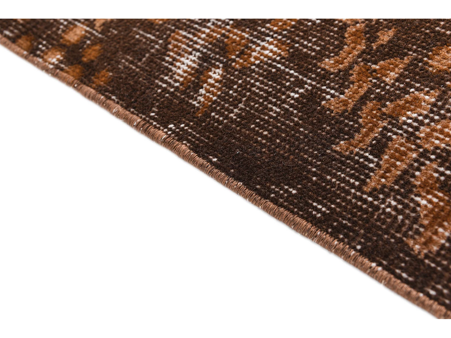 Tapis de laine 170x264 brun Ultra Vintage