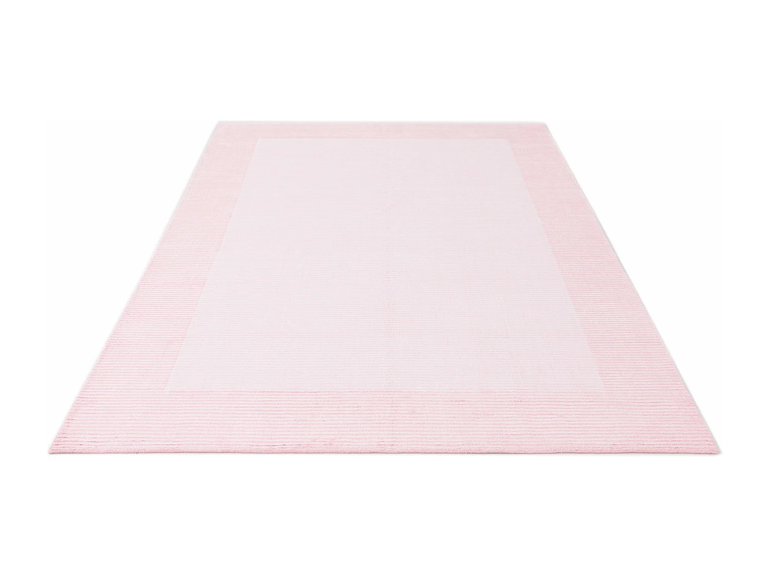 Tapis de laine 165x234 rose Darya