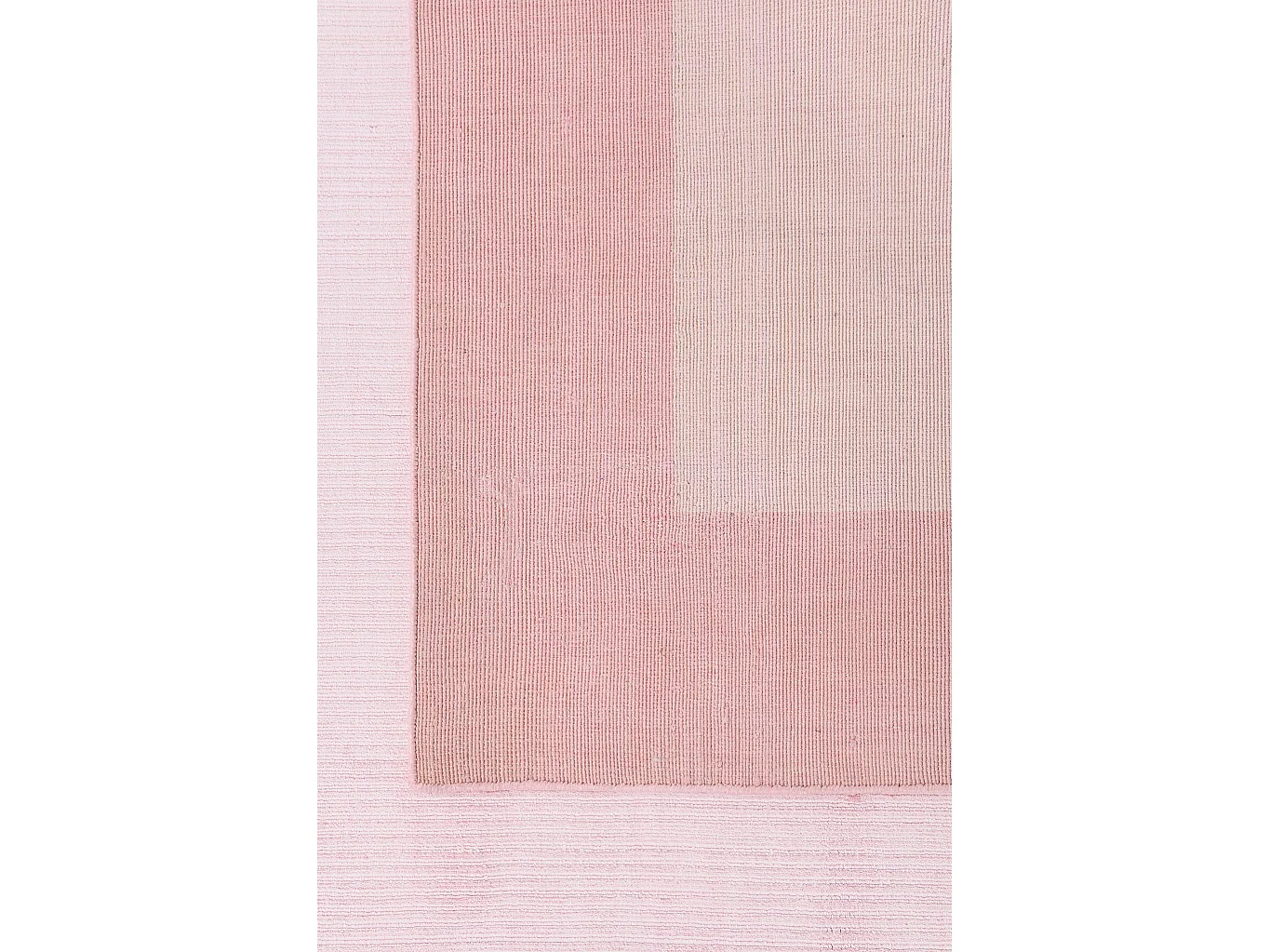 Tapis de laine 165x234 rose Darya