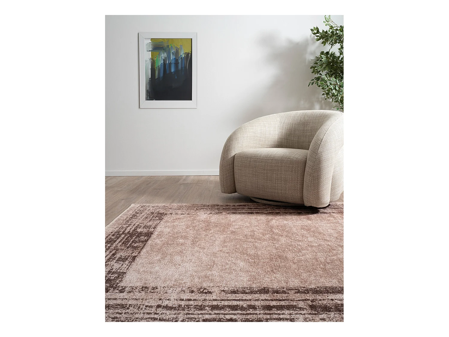 Tapis 160x245 beige Kriens Stella