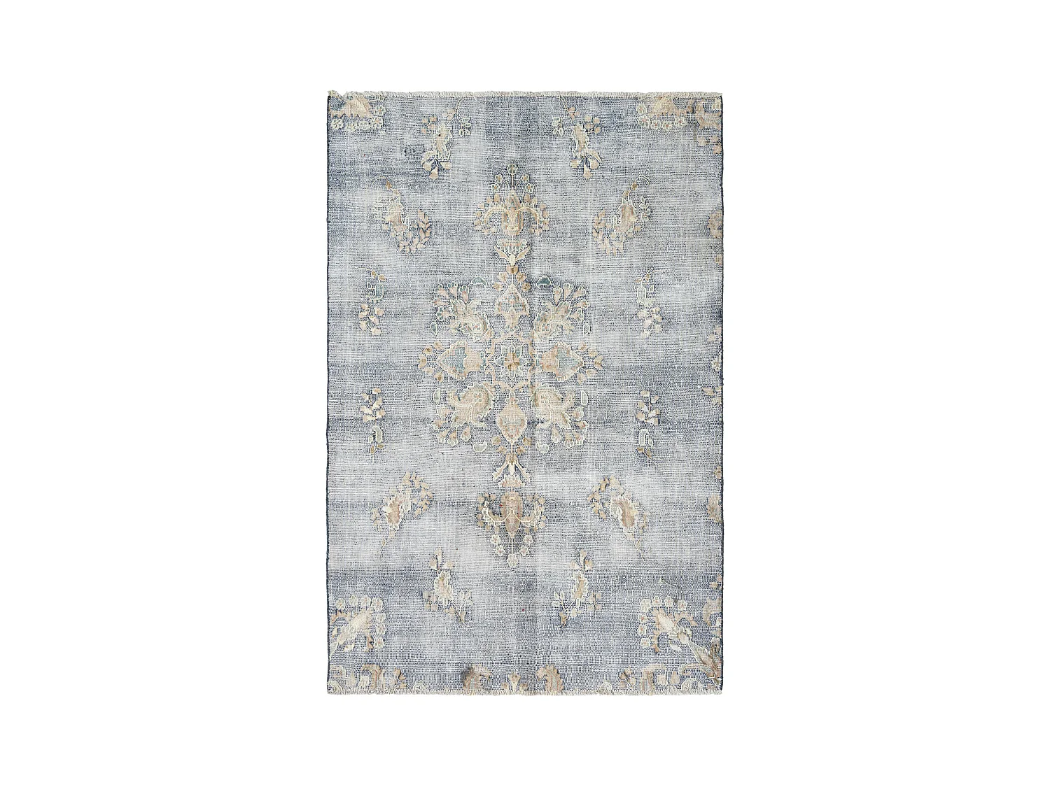 Tapis de laine 131x200 gris Vintage Royal