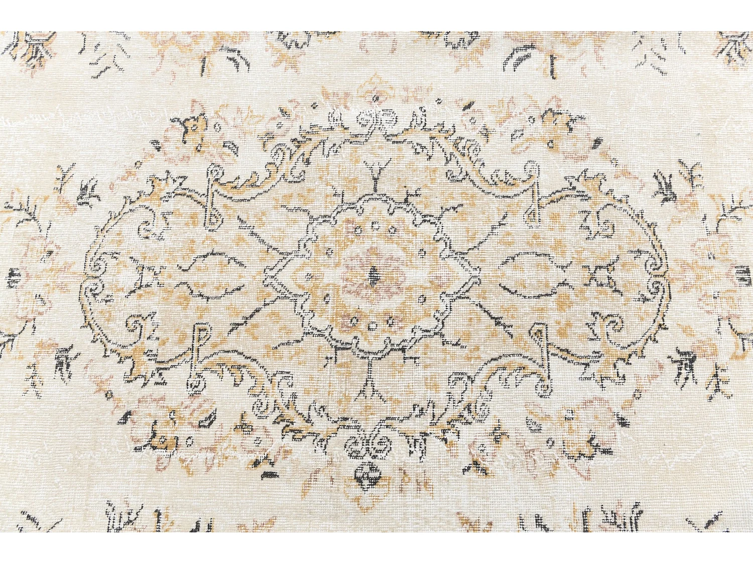 Tappeto in lana 198x318 beige Ultra Vintage
