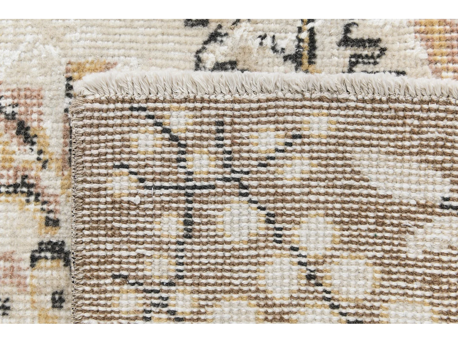 Tapis de laine 198x318 beige Ultra Vintage