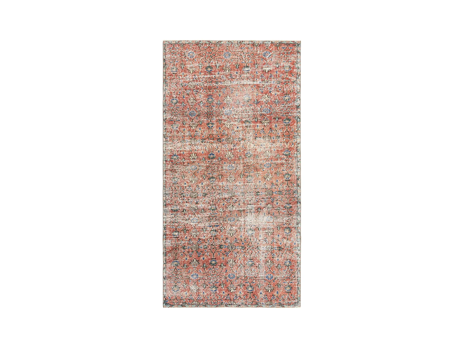 Tapis de laine 122x241 brun Ultra Vintage