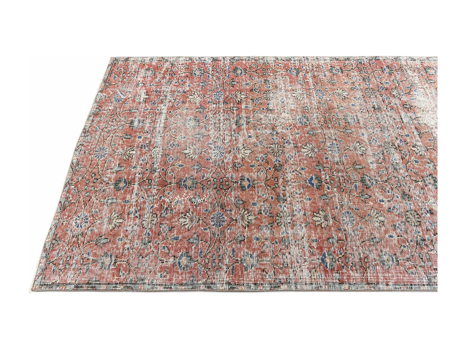 Tapis de laine 122x241 brun Ultra Vintage