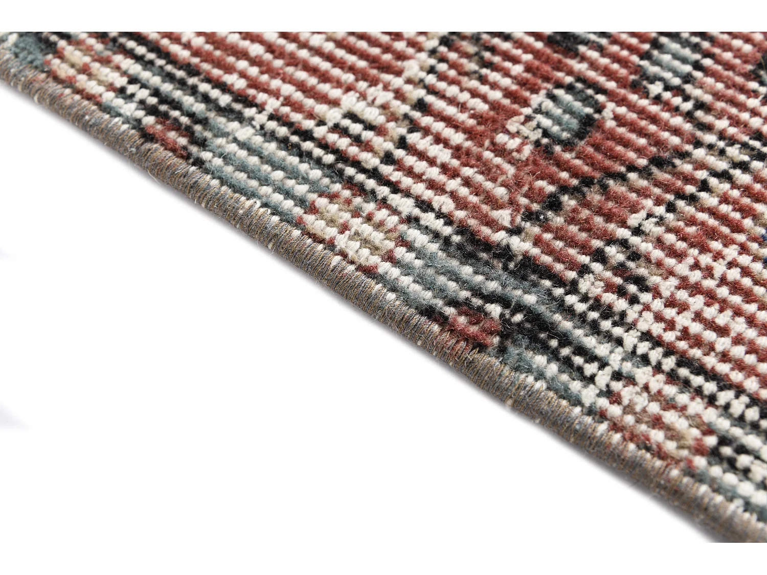 Tapis de laine 122x241 brun Ultra Vintage