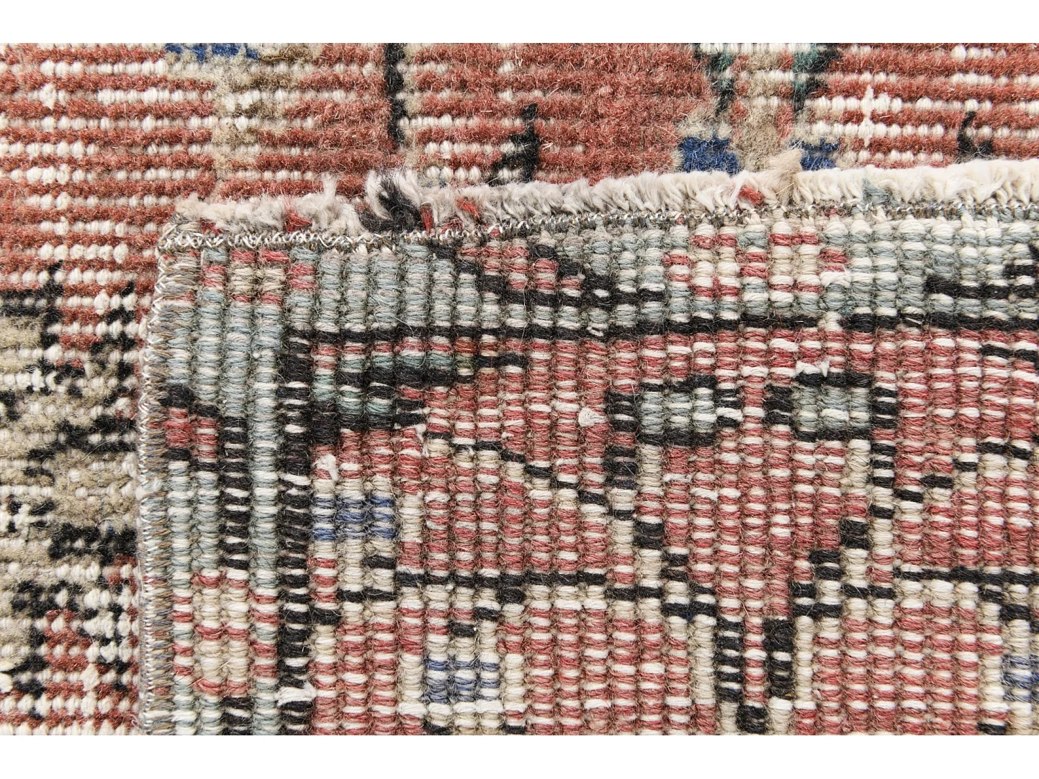 Tapis de laine 122x241 brun Ultra Vintage