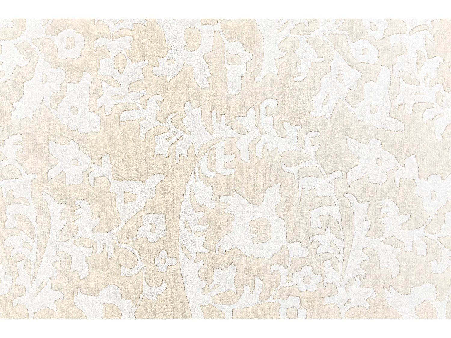 Läufer-Wollteppich 81x297 Beige Darya