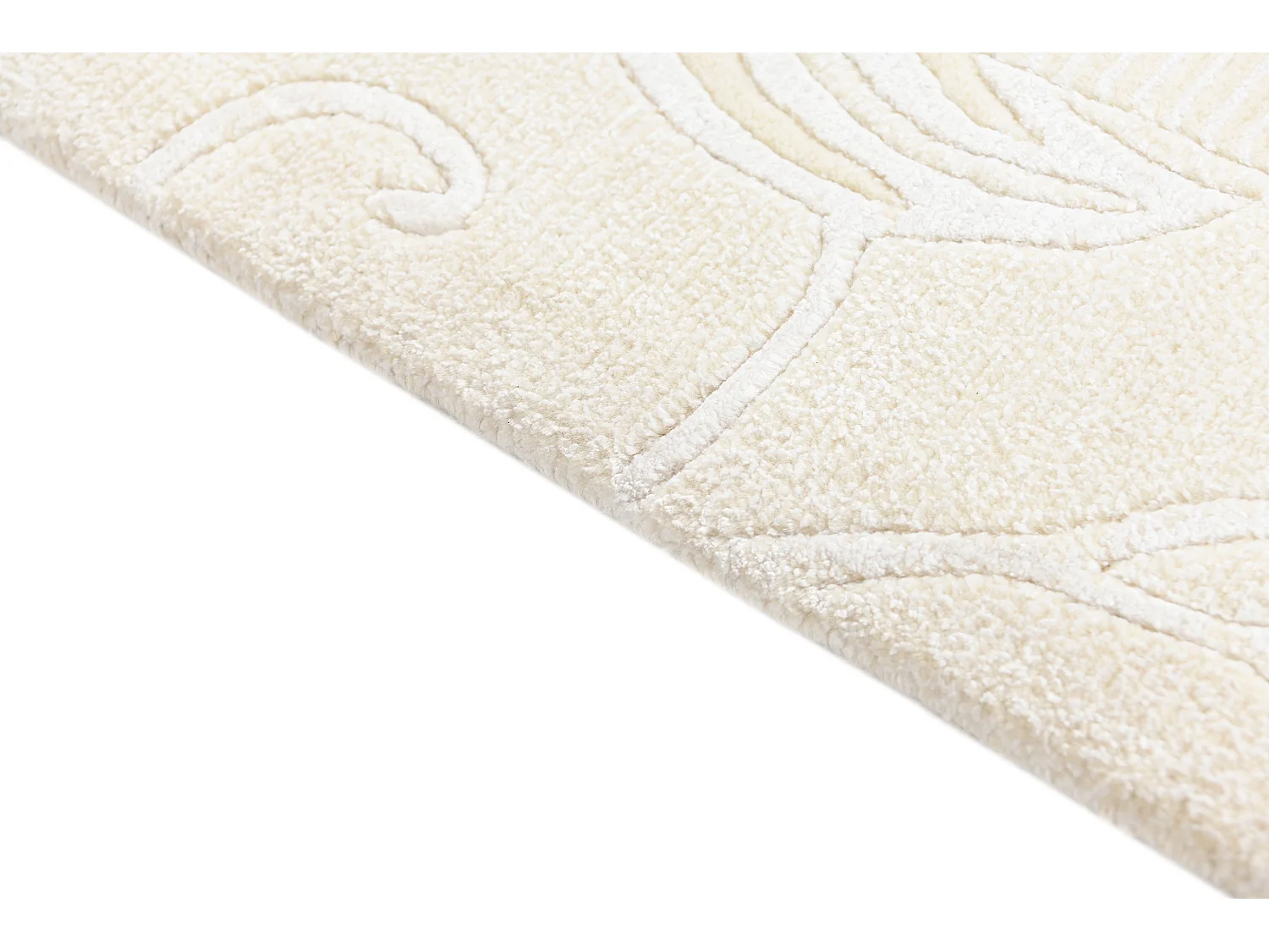 Tappeto per corridoio in lana 89x295 beige Darya