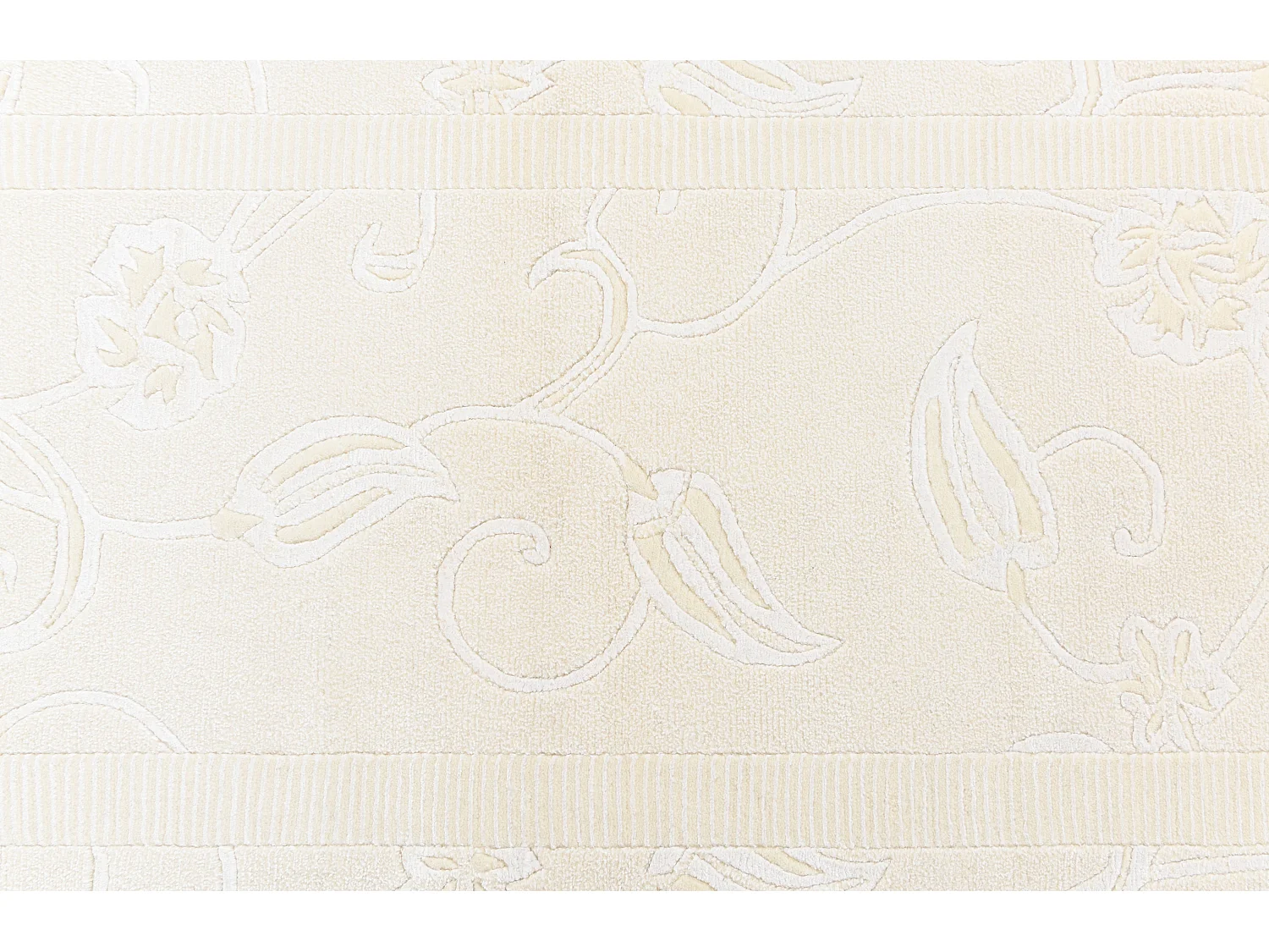 Tapis de couloir en laine 89x295 beige Darya