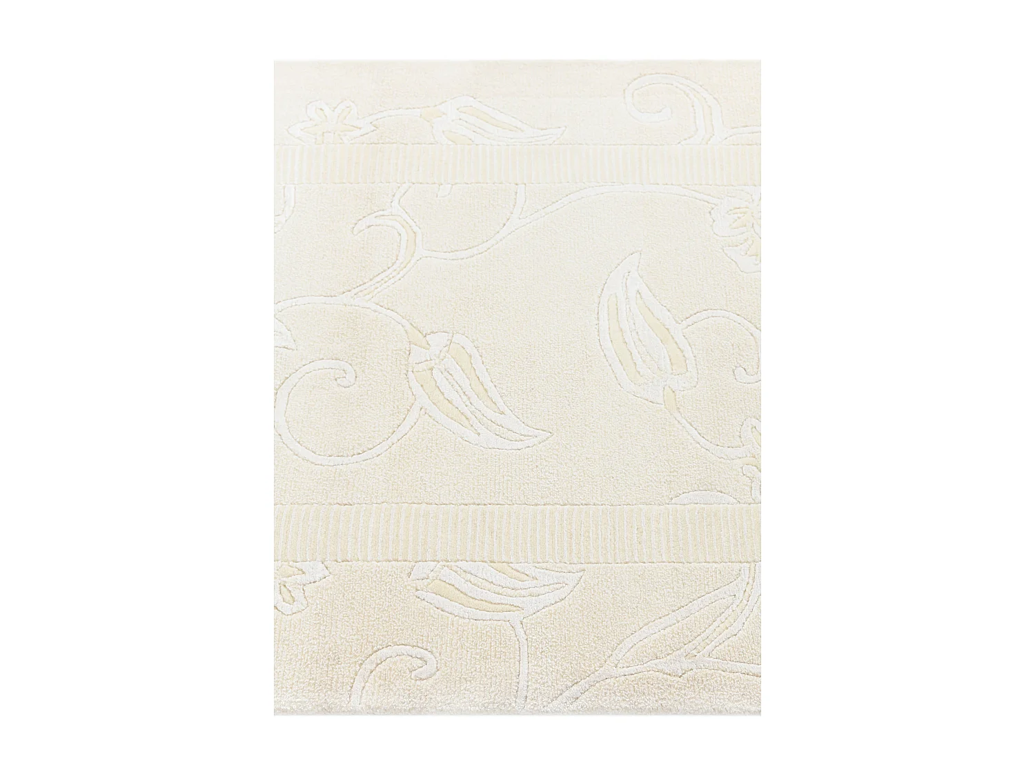 Tapis de couloir en laine 89x295 beige Darya