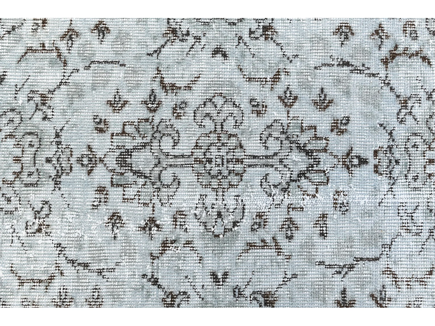 Wollteppich 155x287 Blau Ultra Vintage