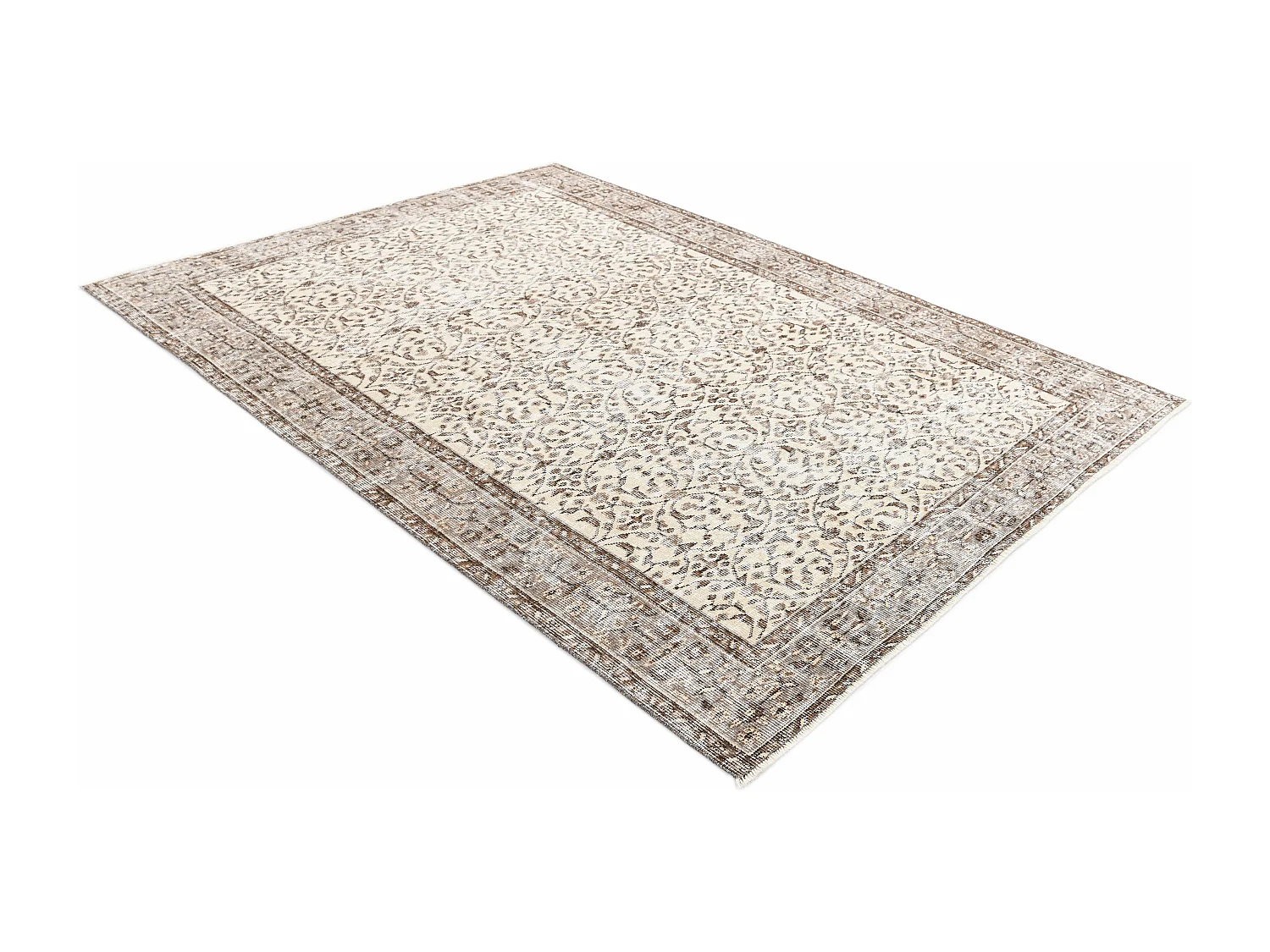 Tapis de laine 160x249 beige Ultra Vintage