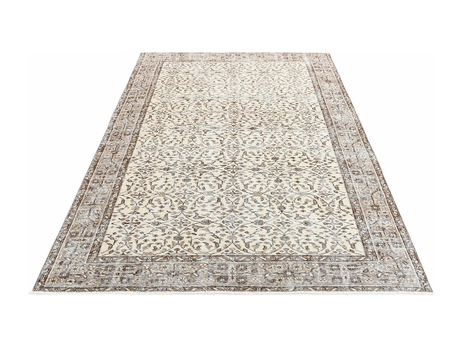 Tapis de laine 160x249 beige Ultra Vintage