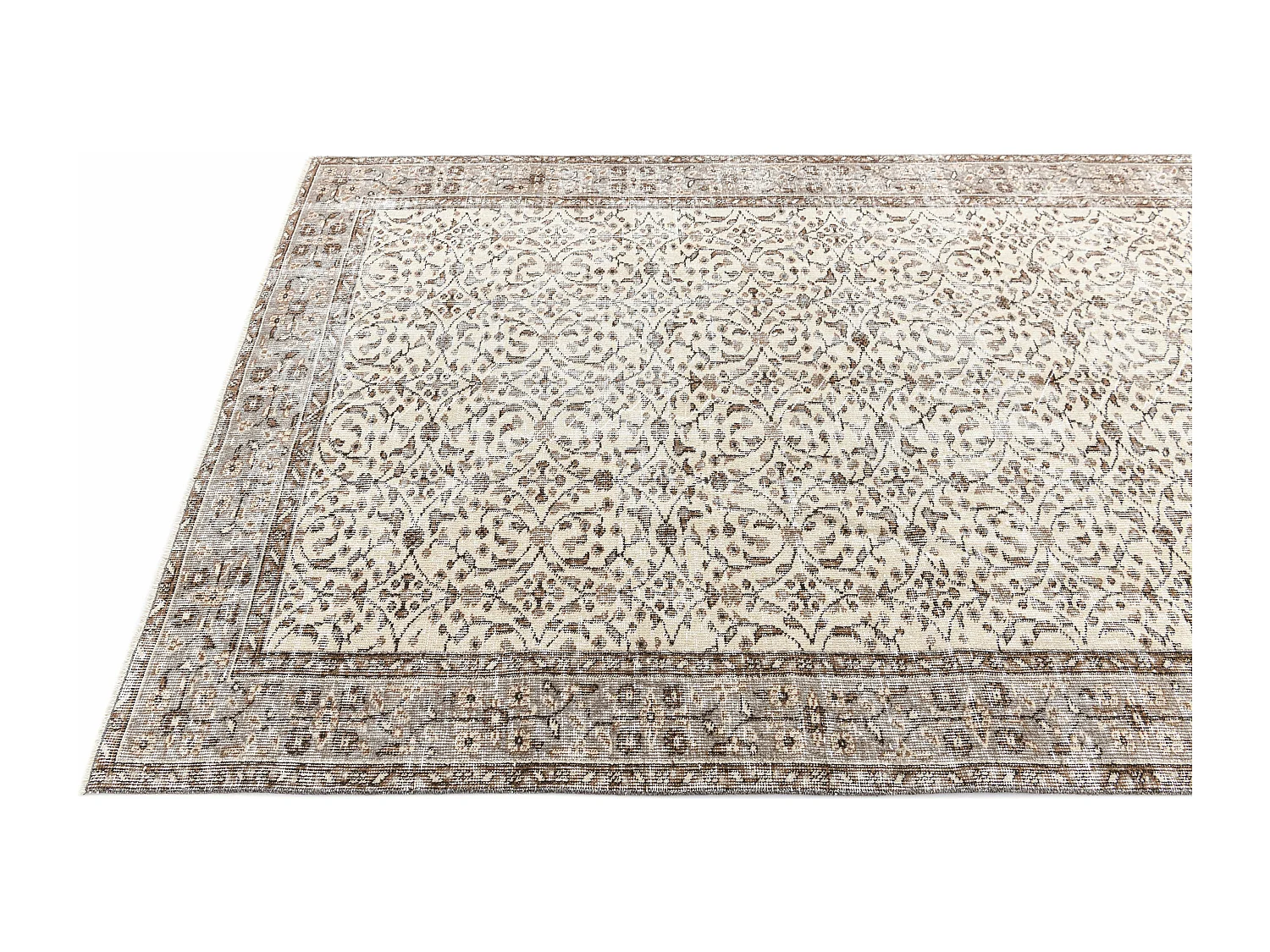 Tapis de laine 160x249 beige Ultra Vintage