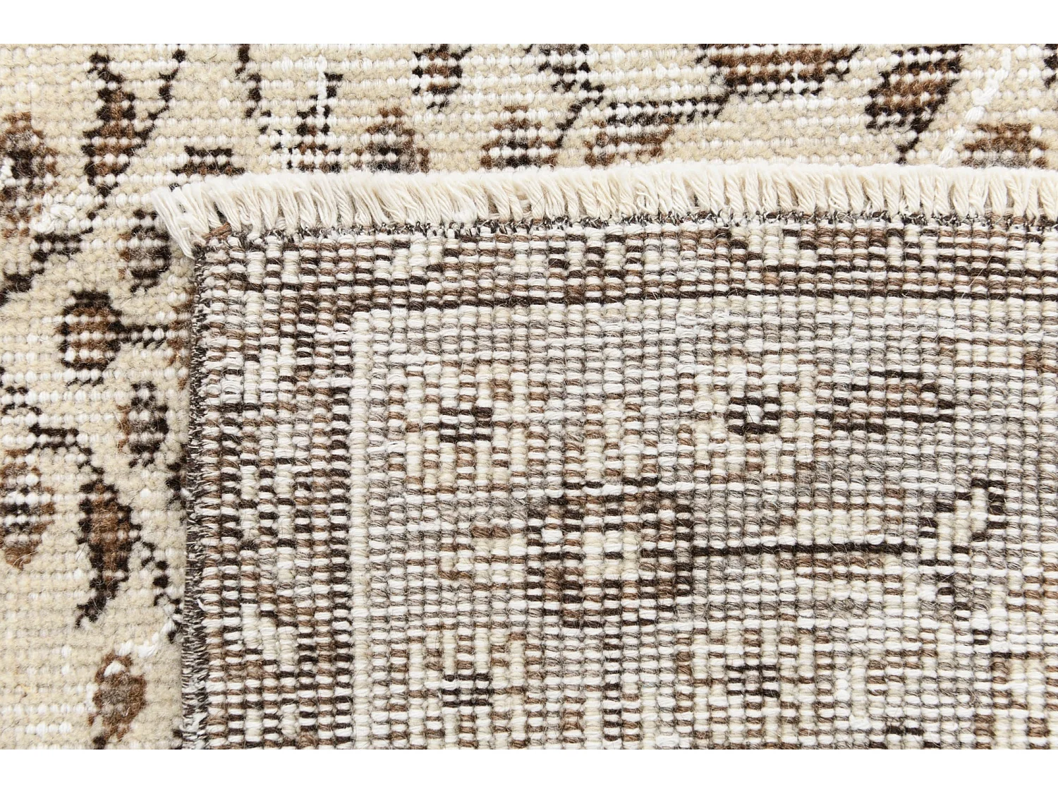 Tapis de laine 160x249 beige Ultra Vintage