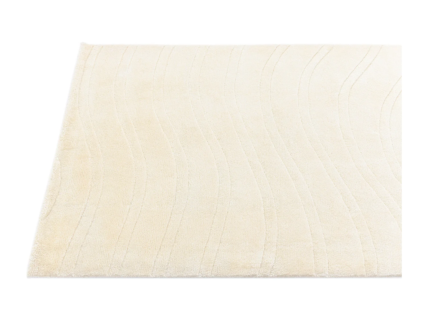Tappeto per corridoio in lana 84x396 beige Darya