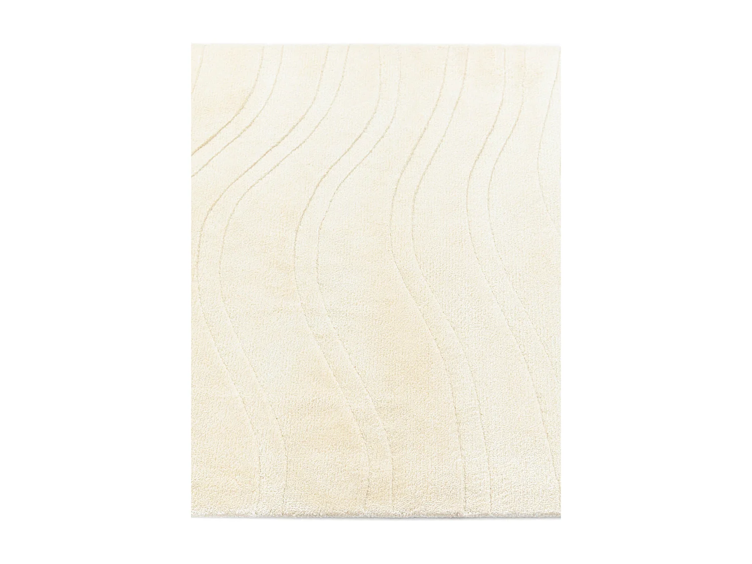 Tappeto per corridoio in lana 84x396 beige Darya