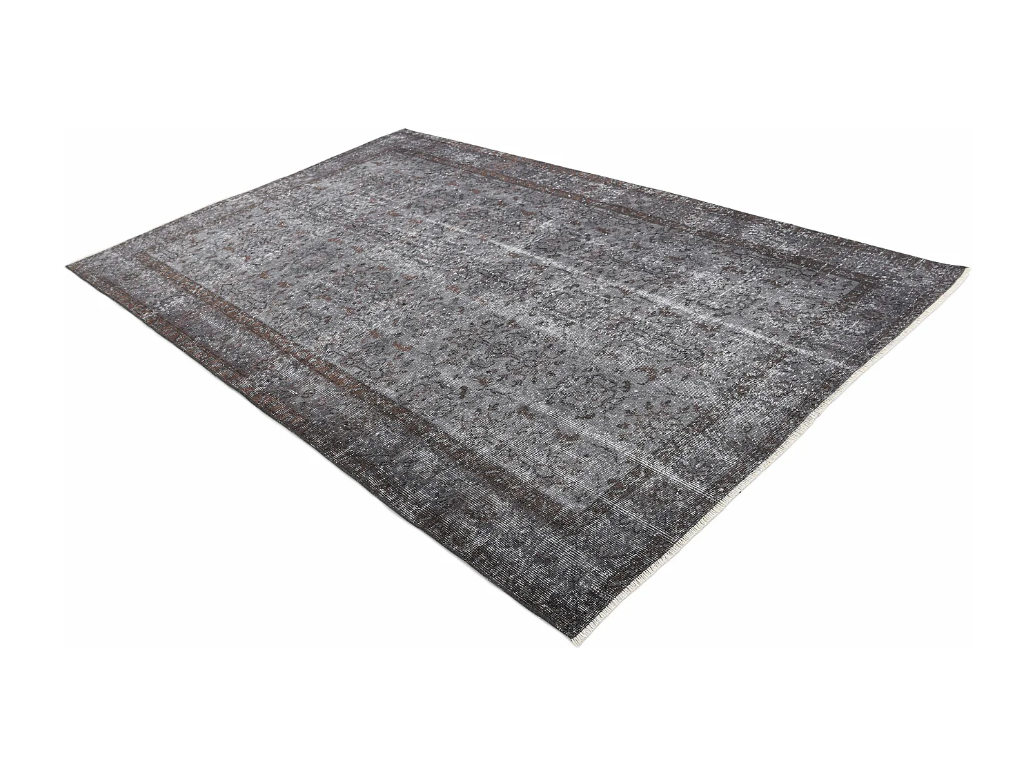 Tapis de laine 168x264 gris Ultra Vintage