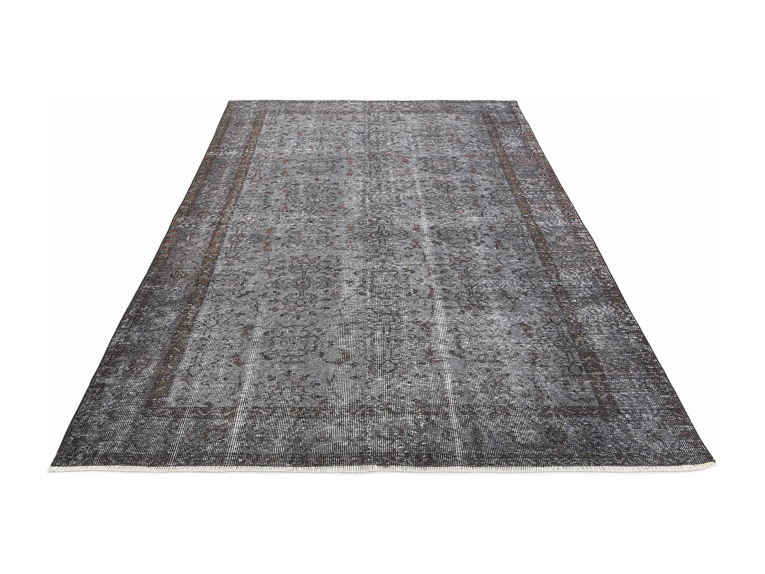Tapis de laine 168x264 gris Ultra Vintage