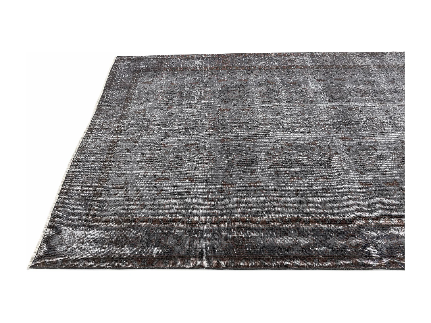 Tapis de laine 168x264 gris Ultra Vintage