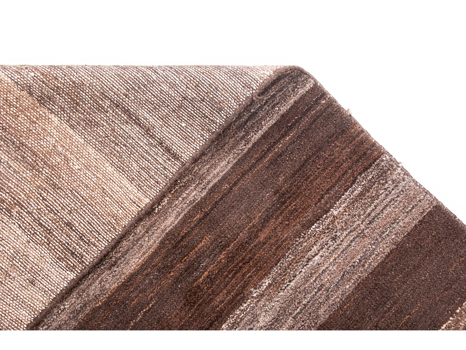 Wollteppich 224x287 Braun Juma