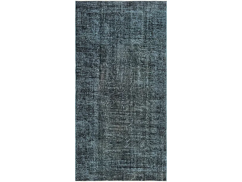 Tappeto in lana 145x264 nero Ultra Vintage