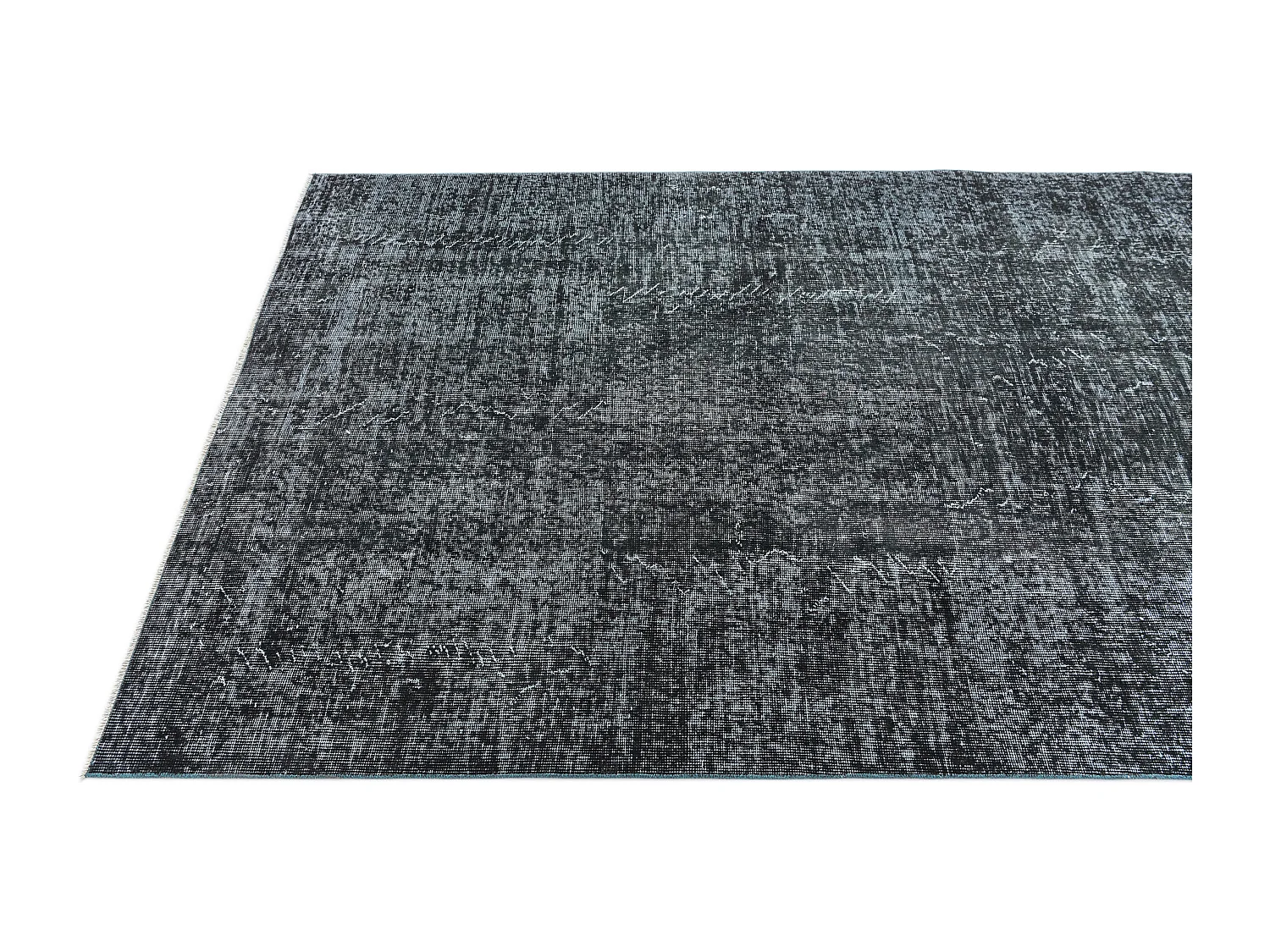 Tapis de laine 145x264 noir Ultra Vintage