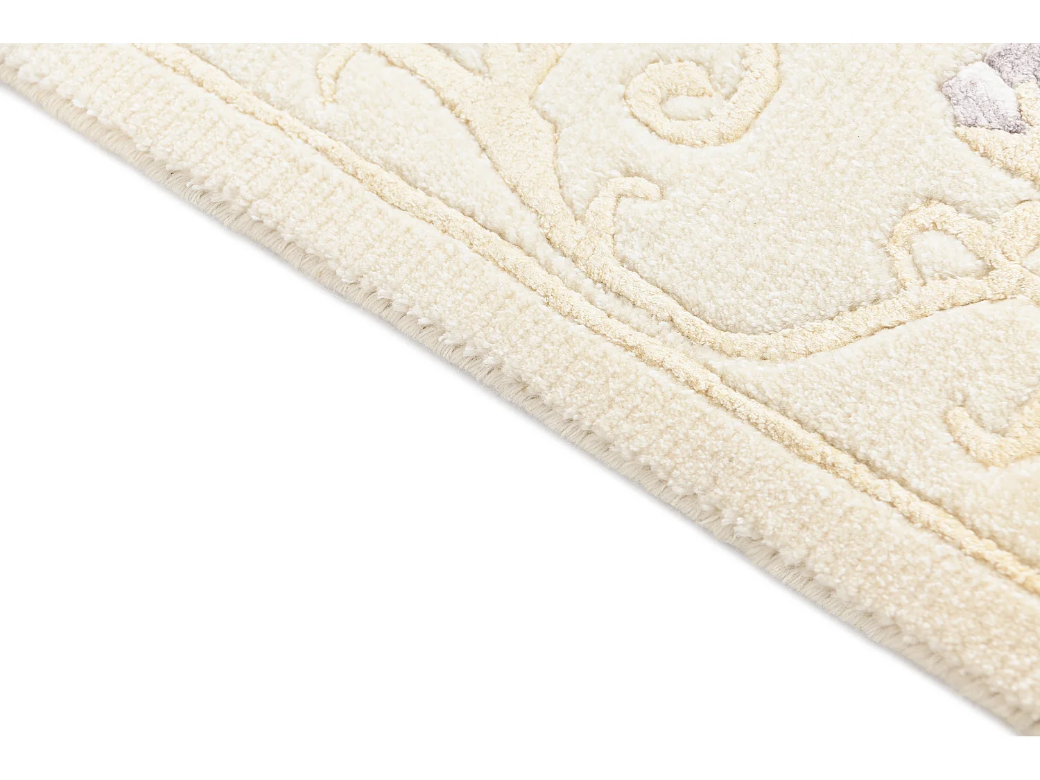 Läufer-Wollteppich 79x198 Beige Darya