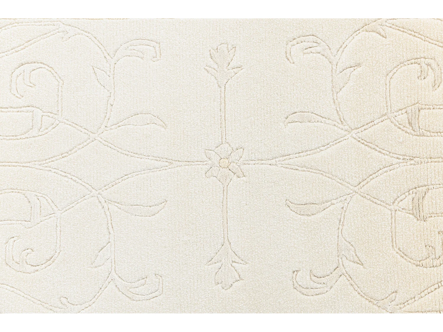 Läufer-Wollteppich 79x198 Beige Darya