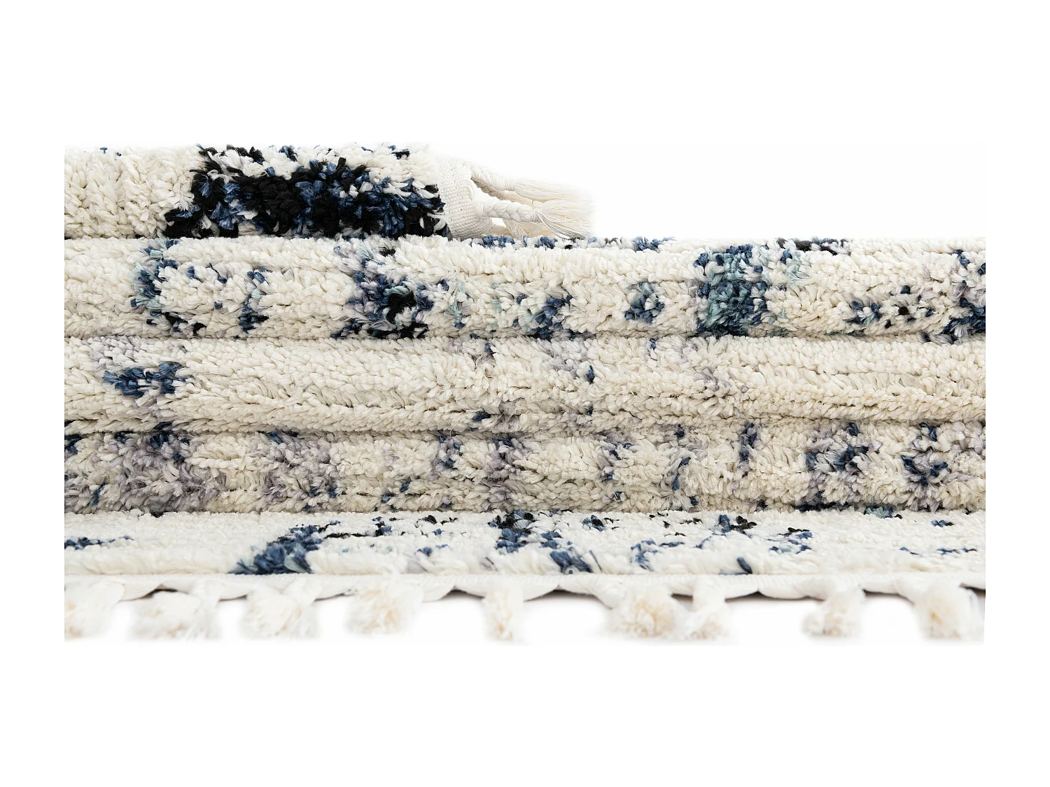 Hoogpolig tapijt 305x80 Beige Frauenfeld Moana