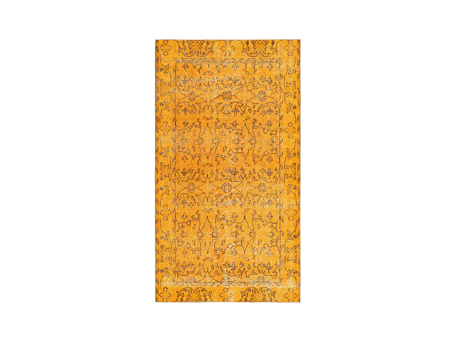 Tapis de laine 107x193 orange Ultra Vintage